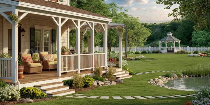 15 Stunning Farmhouse Backyard Landscaping Ideas for a Picturesque Retreat