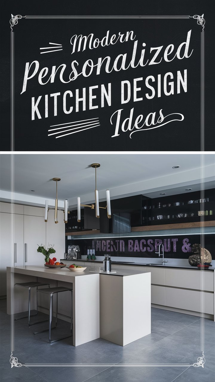 10 Modern Personalized Kitchen Design Ideas - Home Vibe Expert