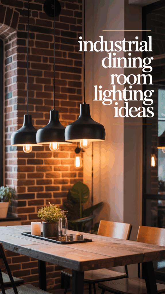 trial Dining Room Lighting Ideas