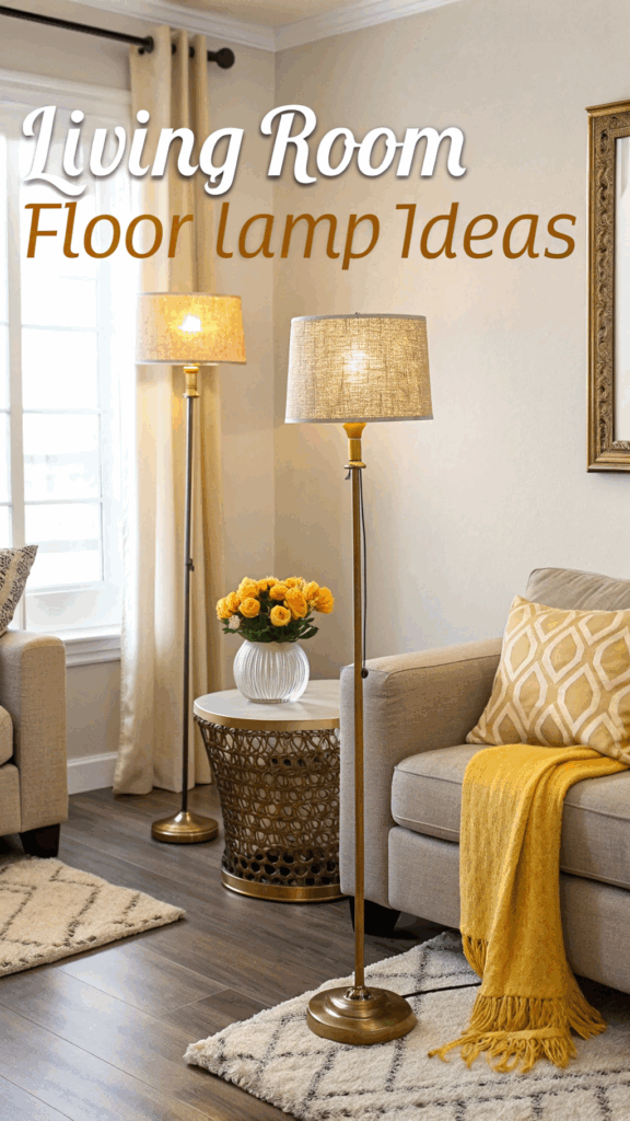 Living room floor lamp ideas