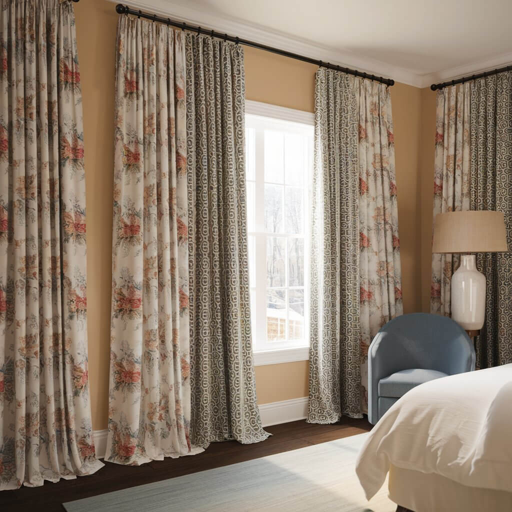 Patterned Drapes