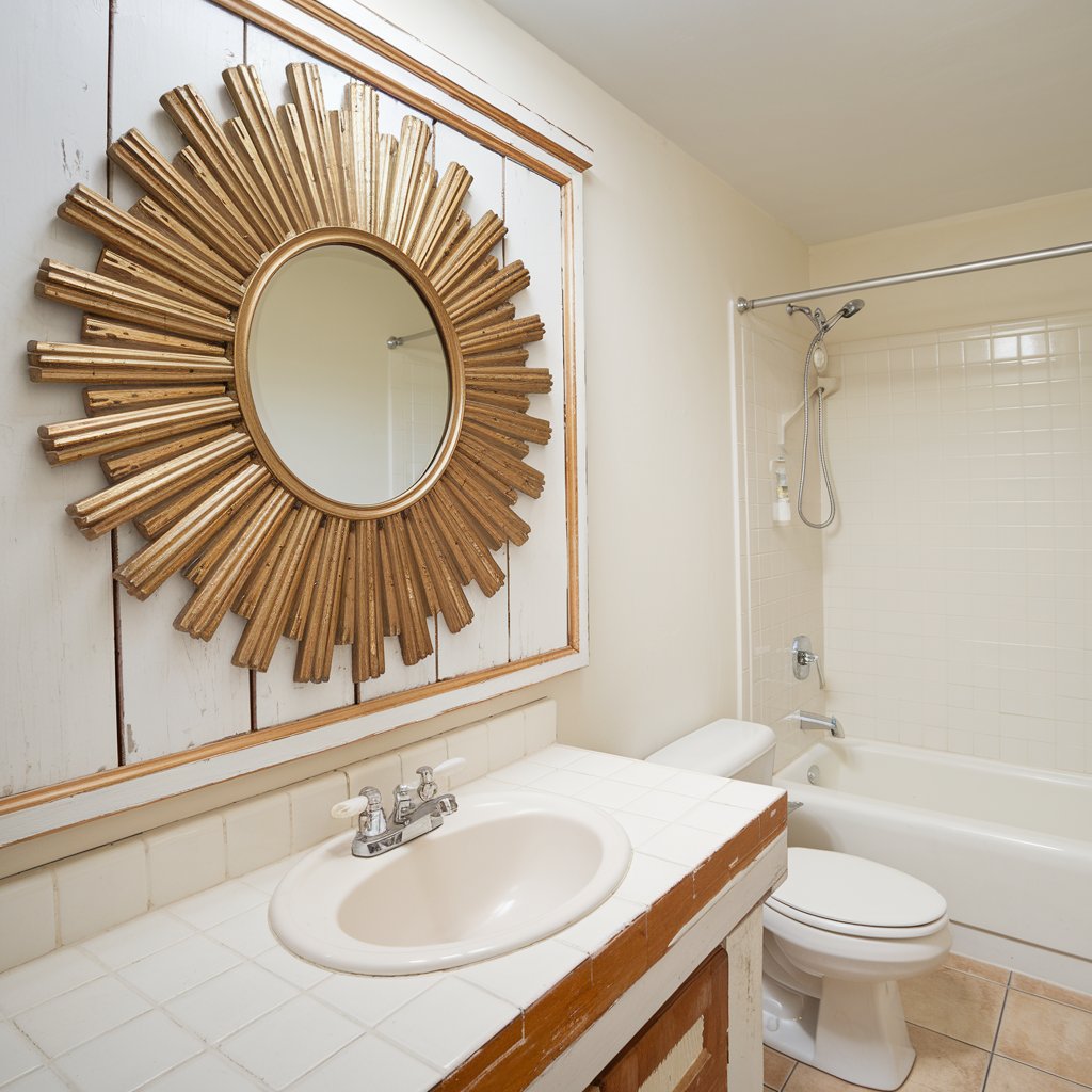 Vintage Sunburst Mirrors