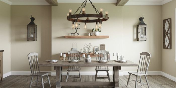 Farmhouse Dining Room Chandelier Ideas for a Cozy and Inviting Atmosphere