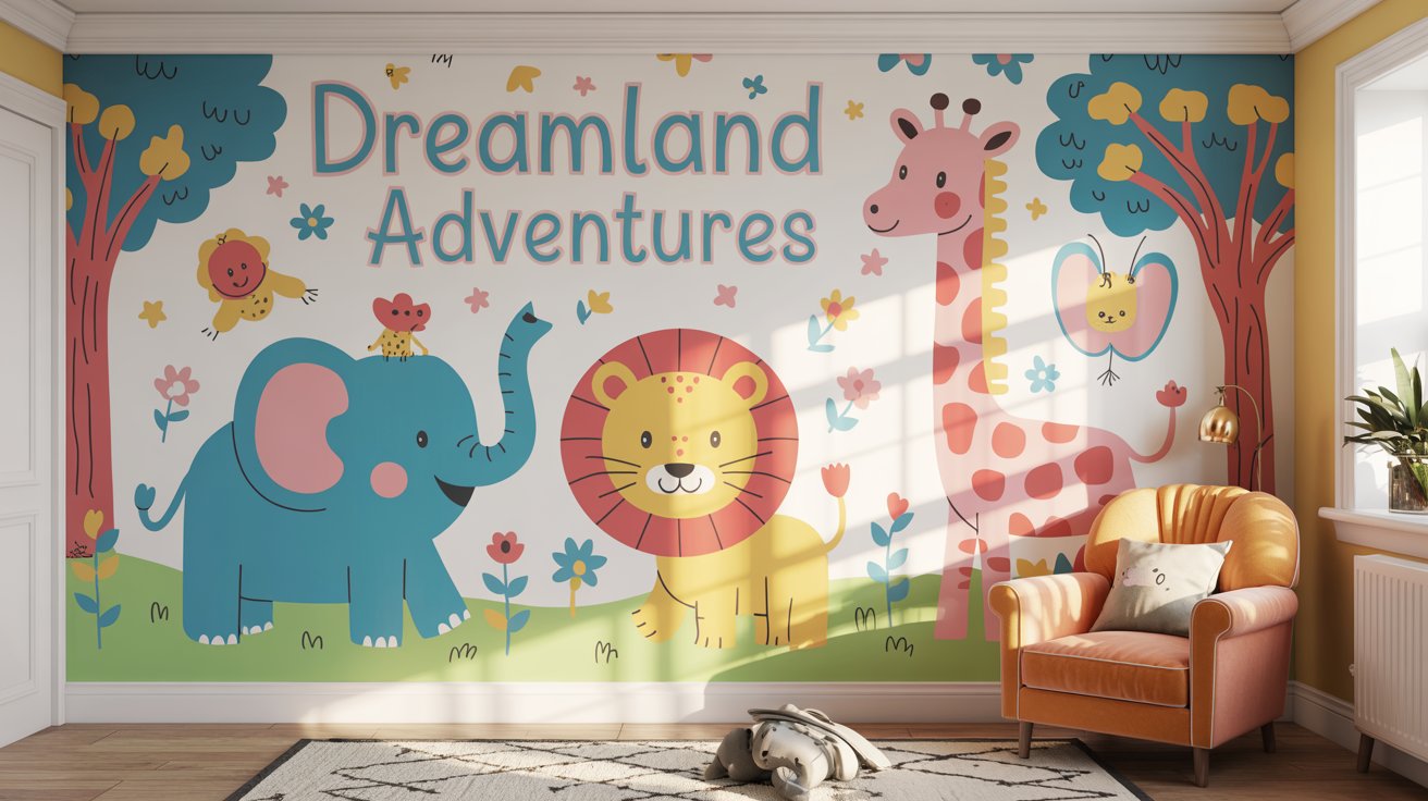 Creative Wallpaper Ideas for Kids Room