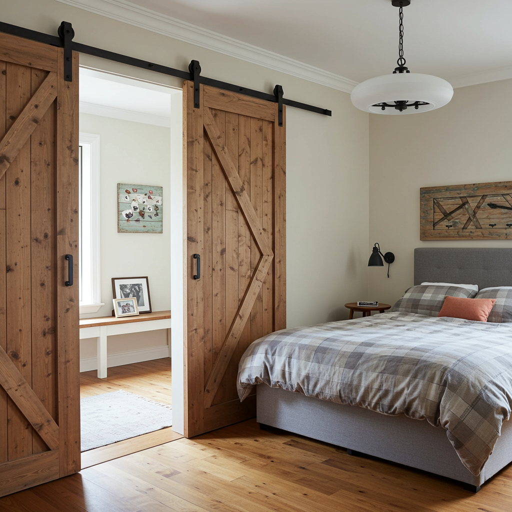 Barn-Style Sliding Doors