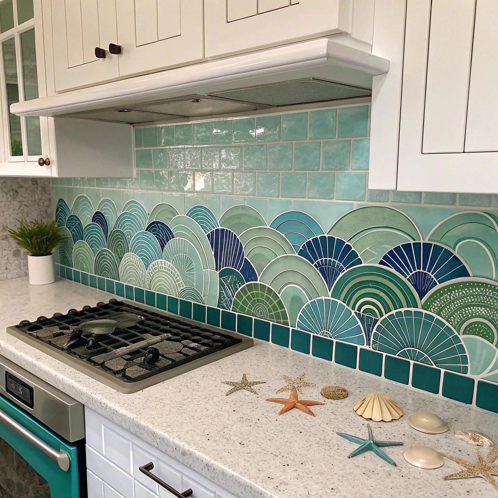 Beachy Backsplash