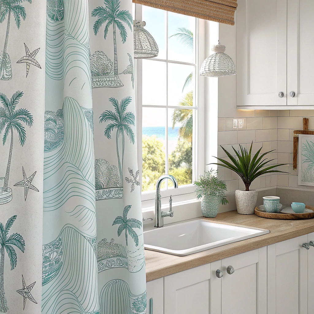 Beachy Curtains