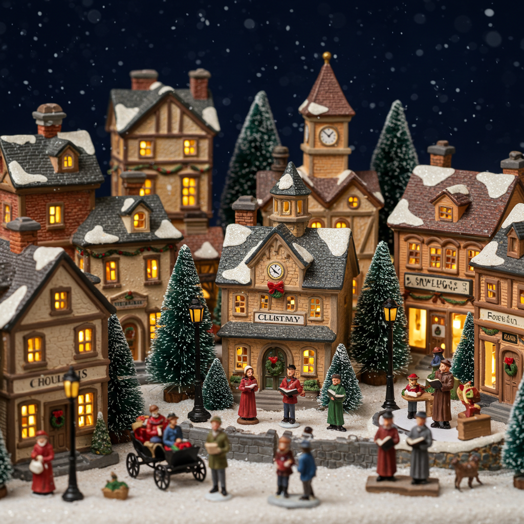 Christmas Village Display