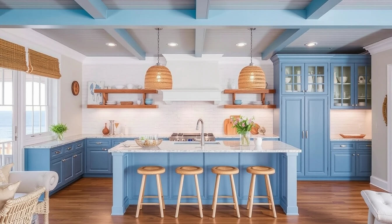 Coastal-Beach-Inspired-Kitchen-Design-Ideas