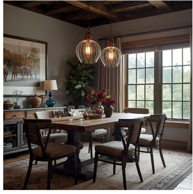 Copper Finish Lights