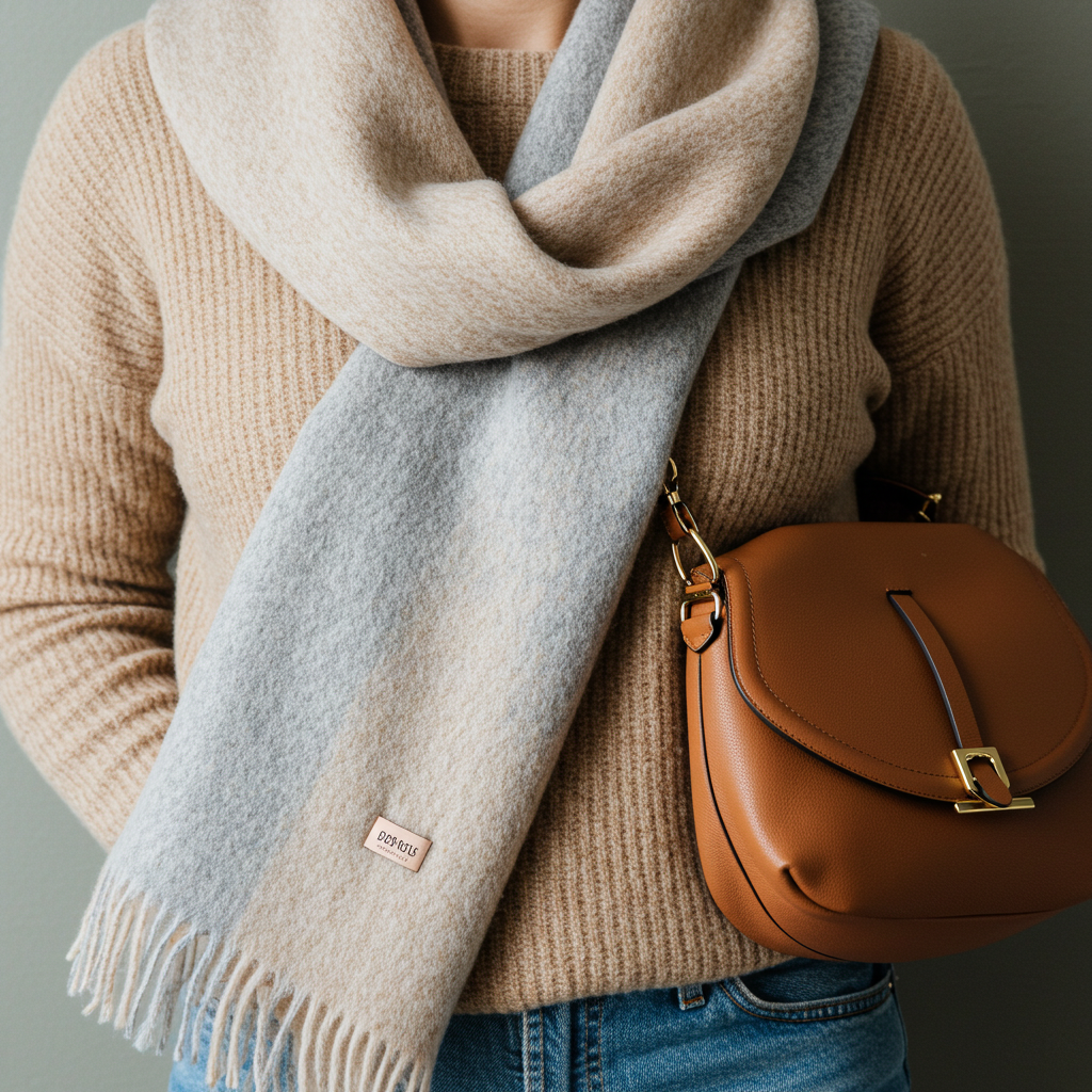 Cozy Cashmere Scarf or Sweater