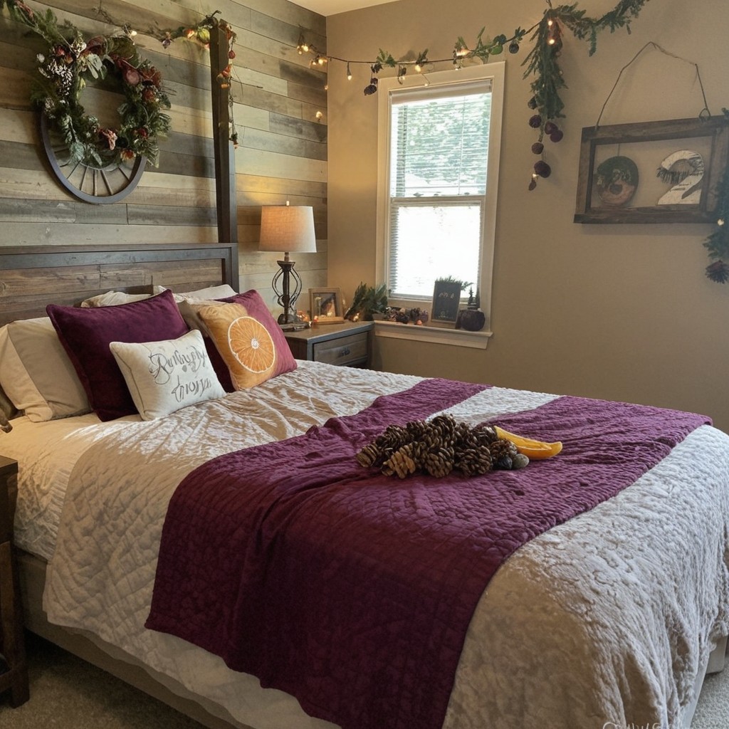 Cozy Christmas Bedroom Retreat