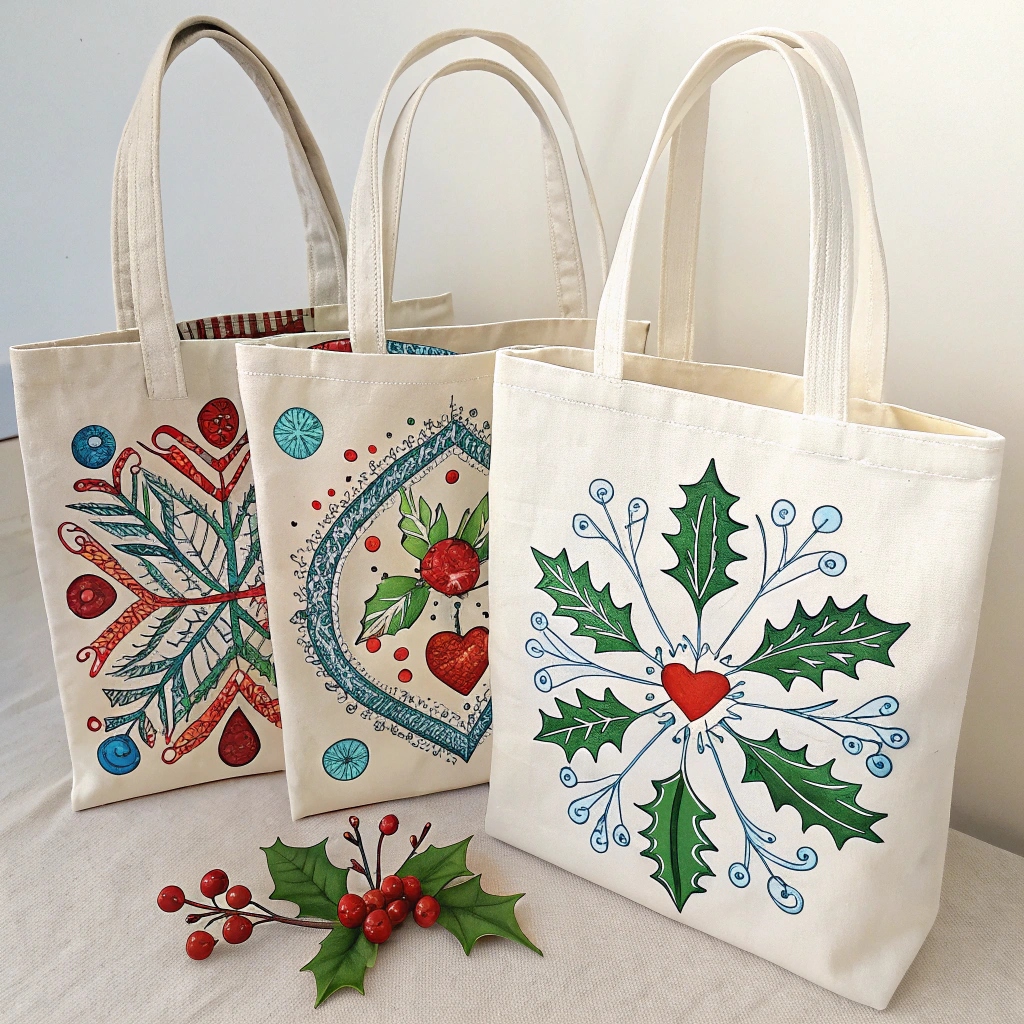 DIY Hand-Painted Bags