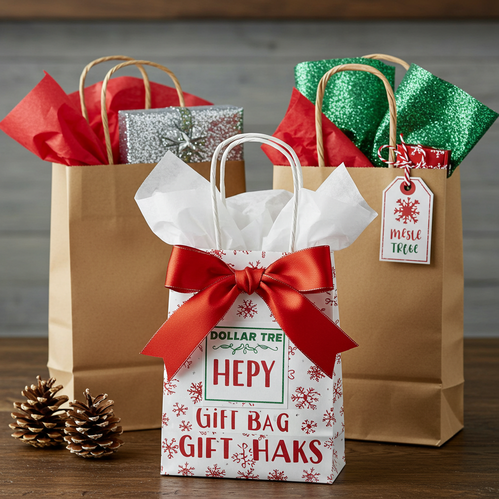 Dollar Tree DIY Gift Bag Hacks