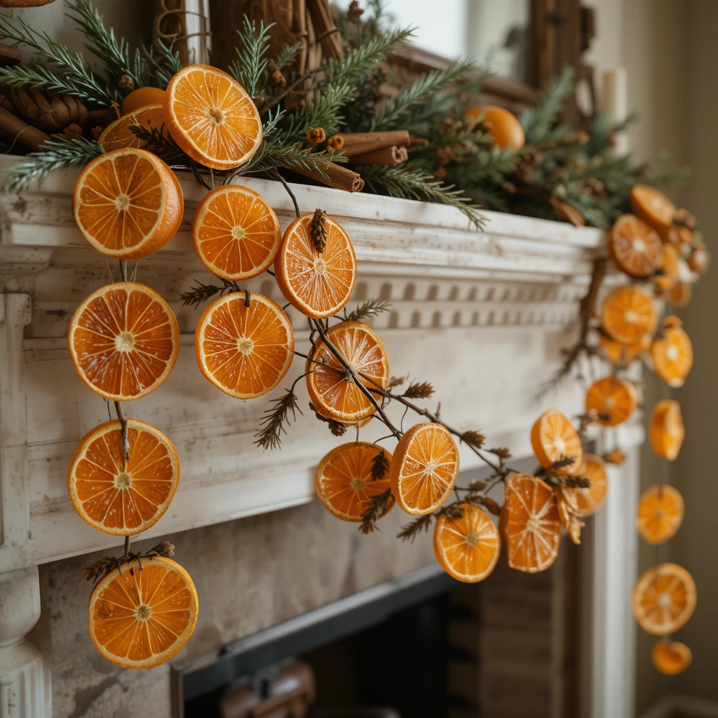 Dried Orange Garland