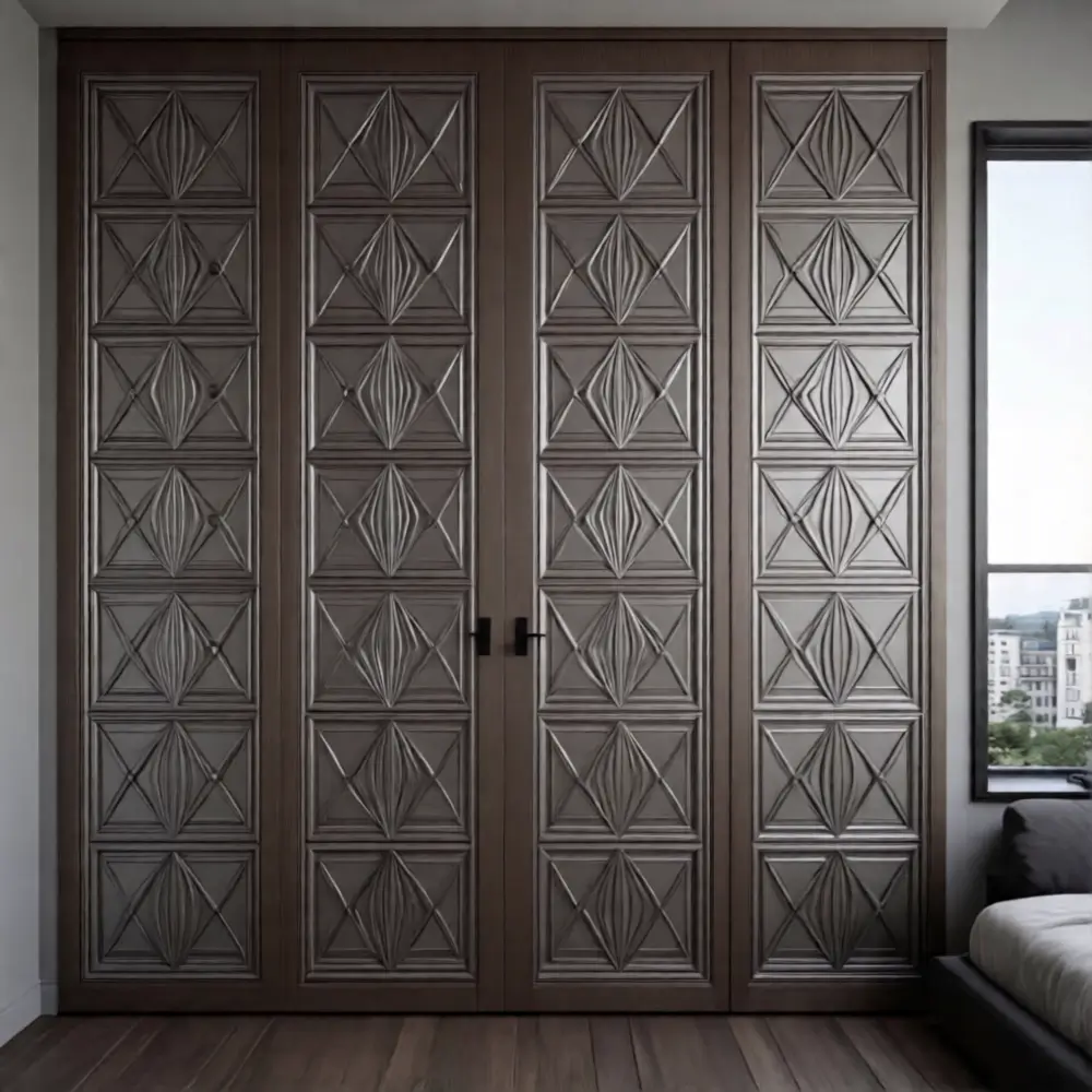 Geometric Pattern Doors