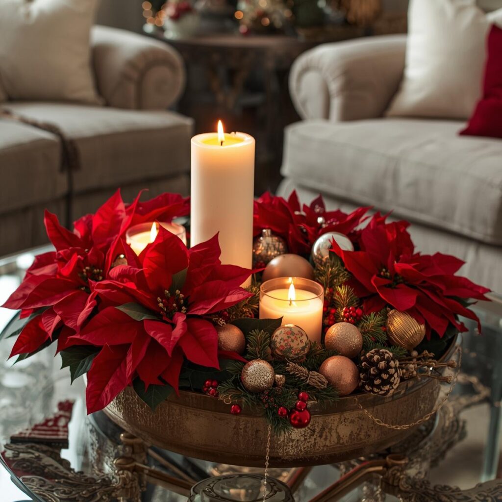 Holiday Coffee Table Styling
