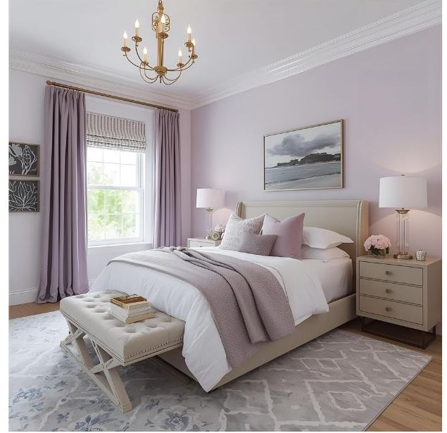 Lavender and Gray
