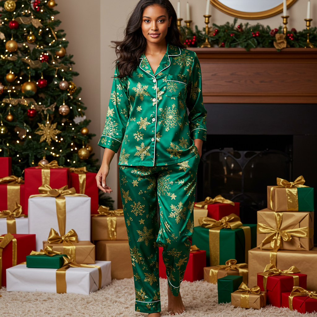 Luxury Satin and Silk Pajamas