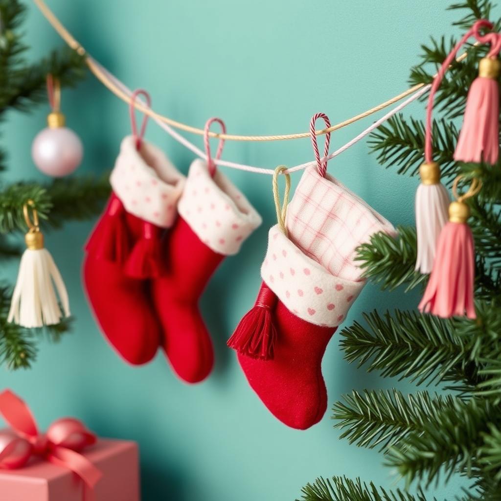 Miniature Stockings and Tassels