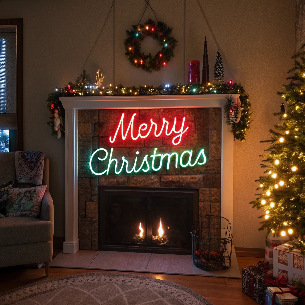 Neon Christmas Signs