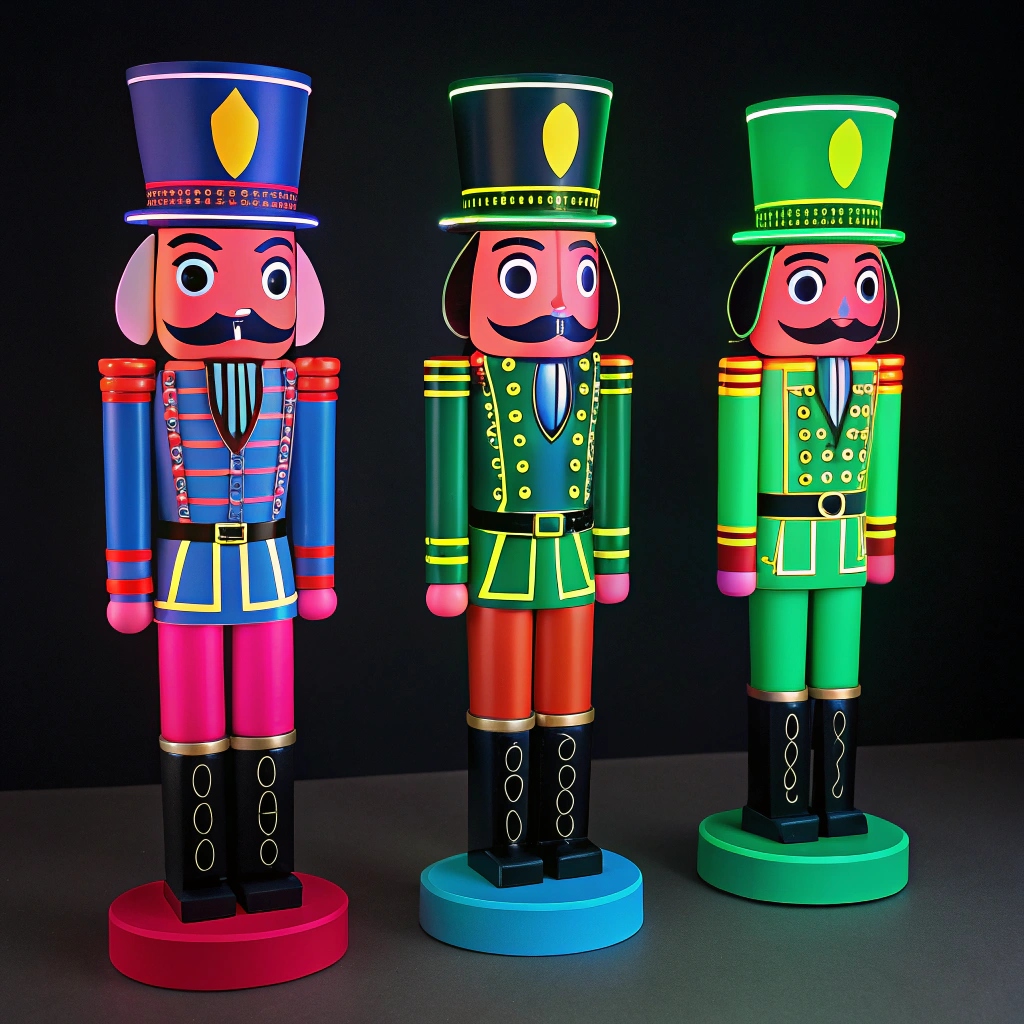 Neon Nutcrackers
