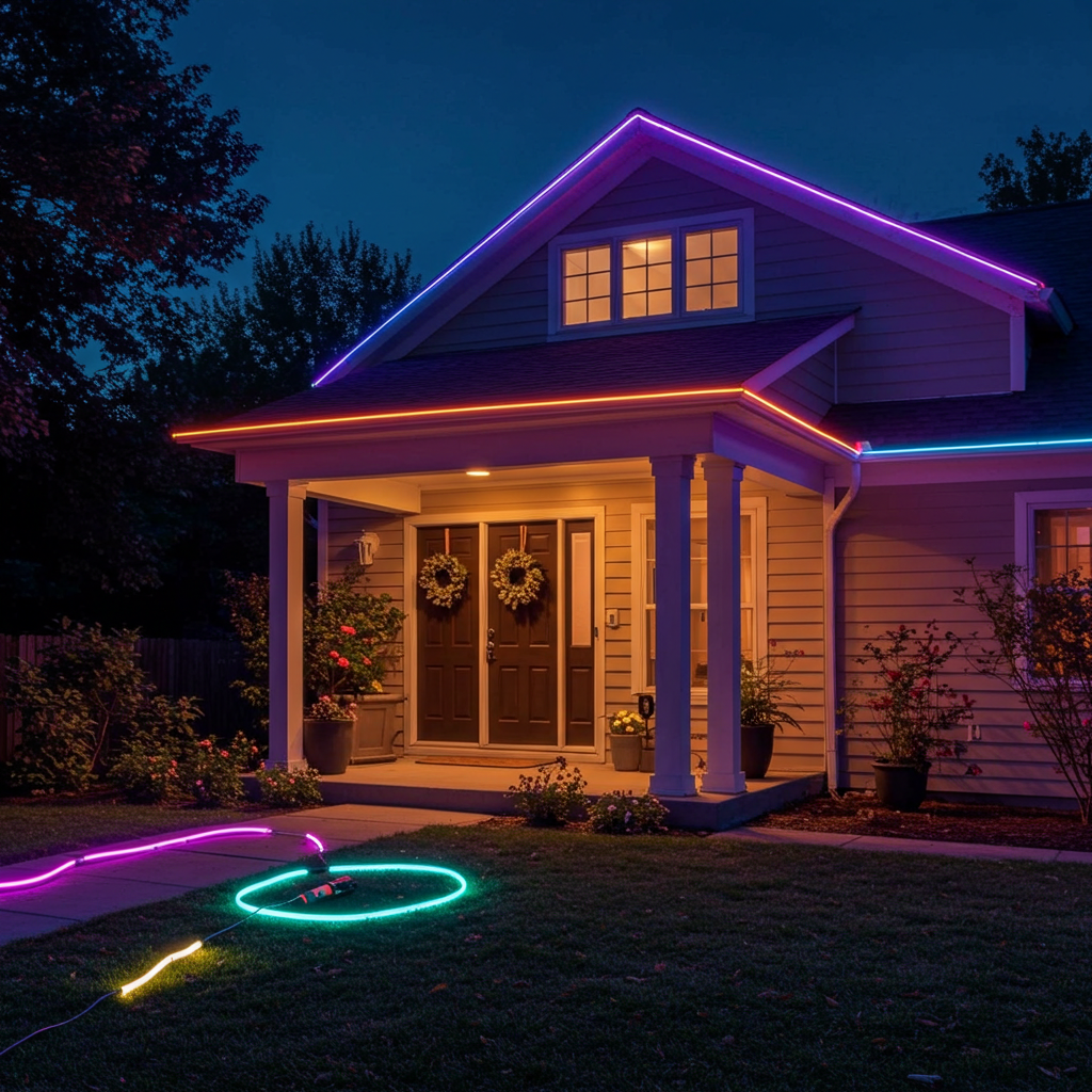 Neon Outdoor Lights