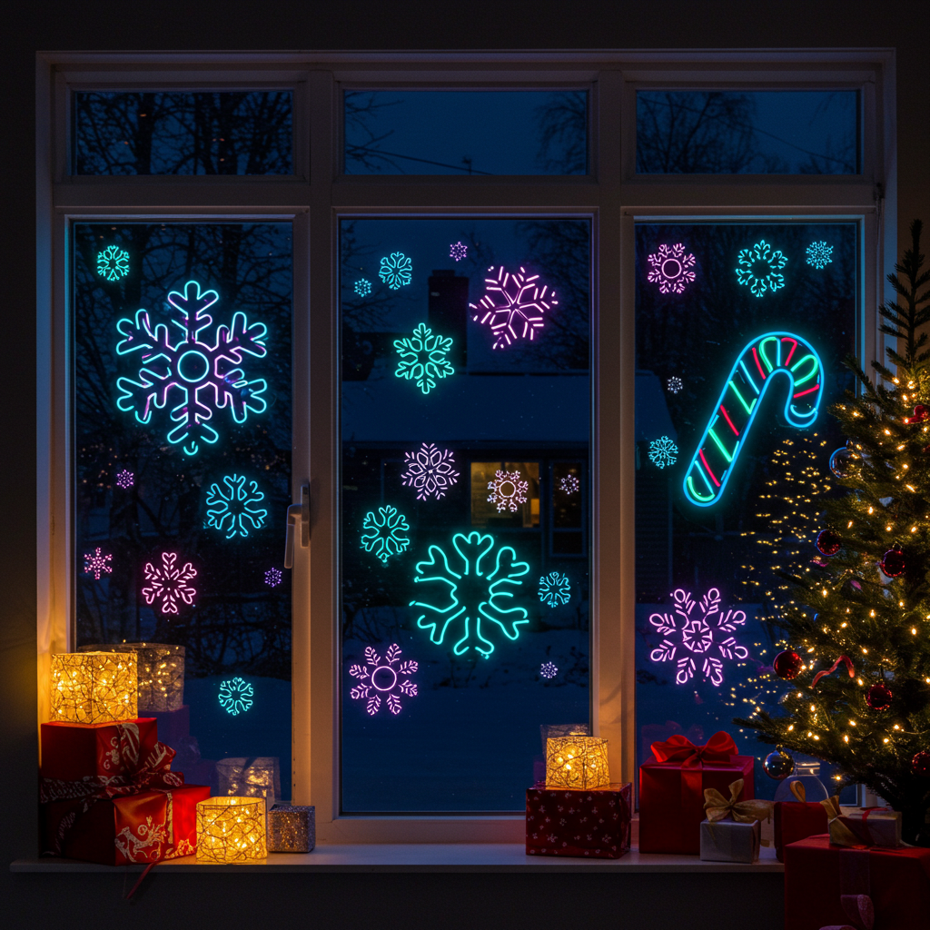 Neon Window Displays