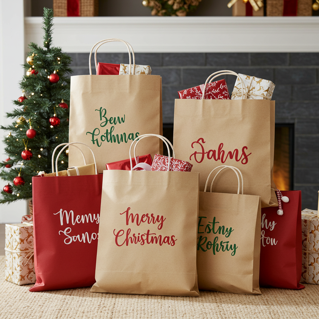 Personalized Christmas Bags