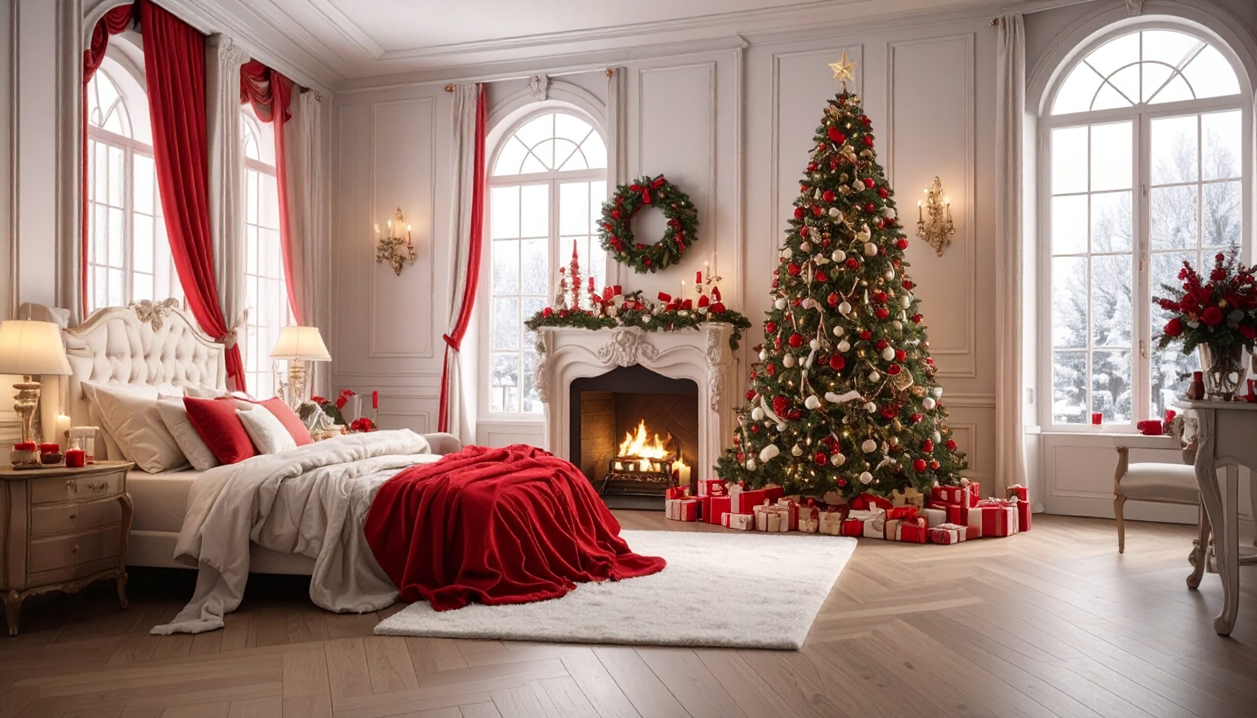Romantic Christmas décor ideas