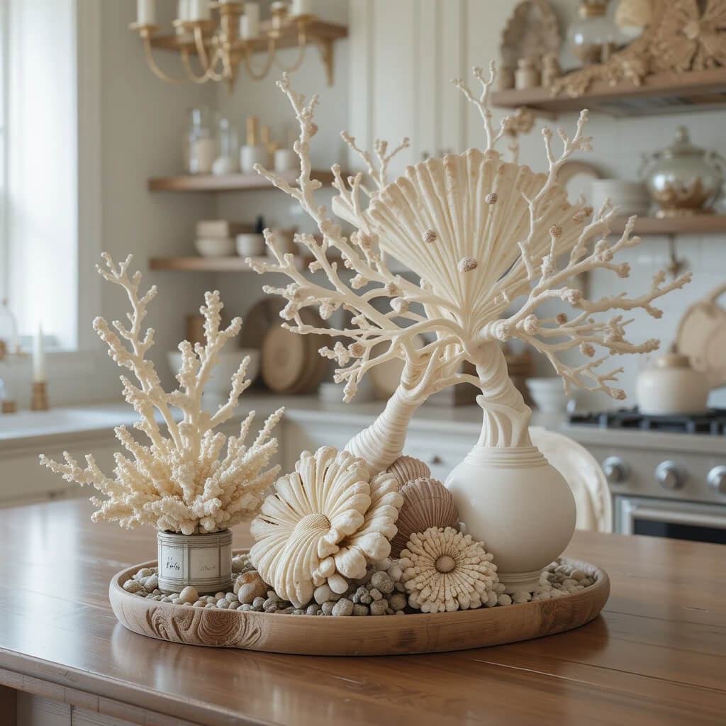 Shell and Coral Decor