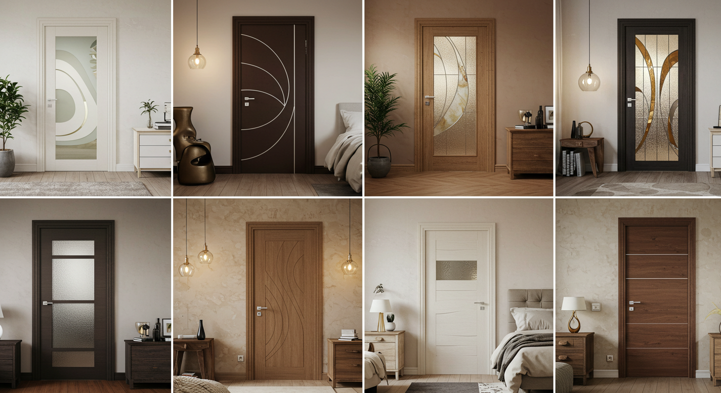 Unique Modern Bedroom Doors Ideas to Make a Statement