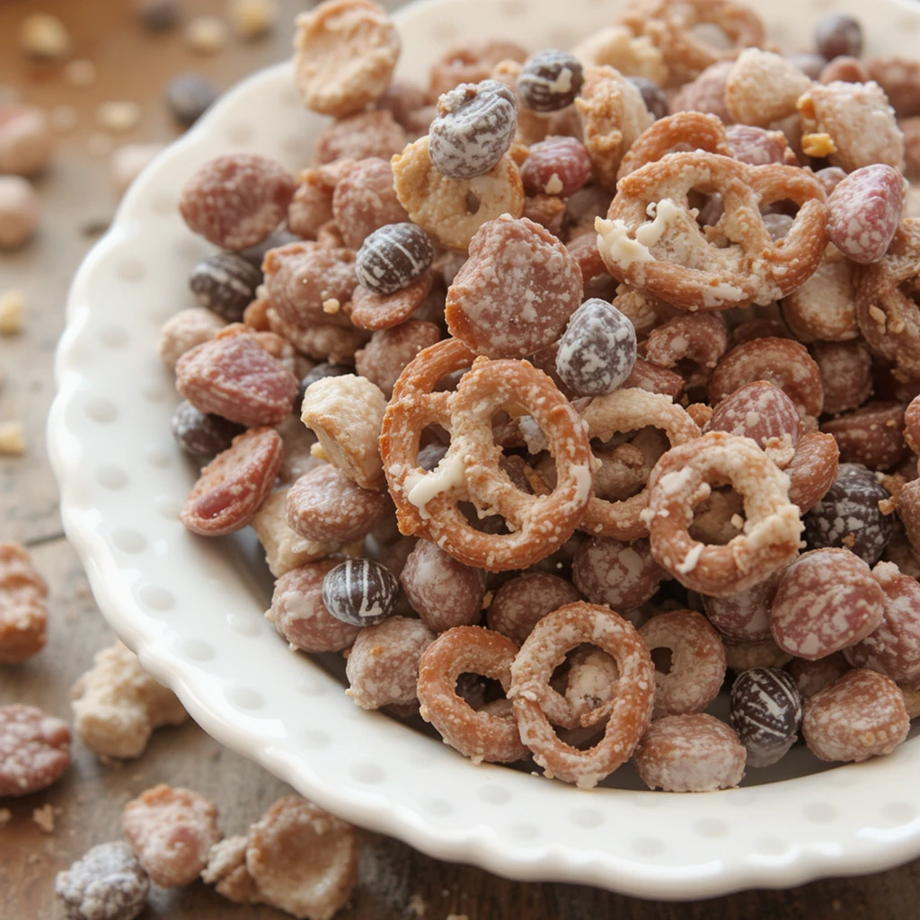 Yogurt-Covered Raisins or Pretzels