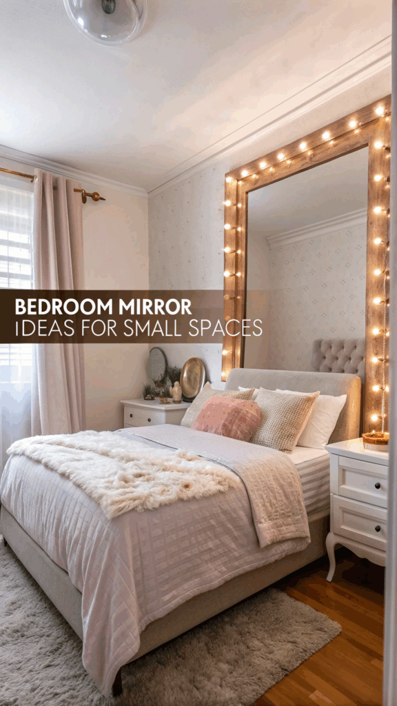 15 Clever Bedroom Mirror Ideas for Small Spaces