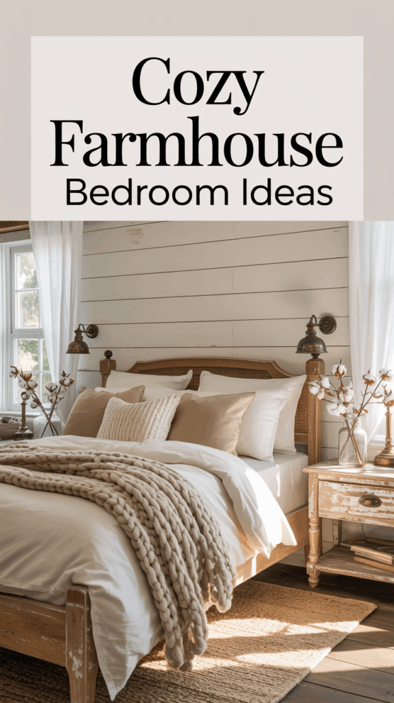 15 Cozy Farmhouse Bedroom Ideas to Try This Year