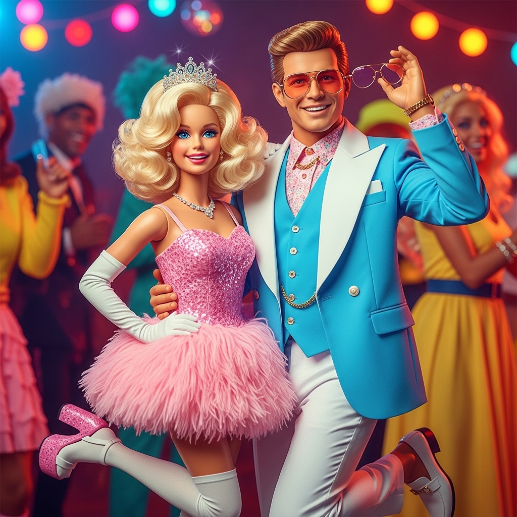 8. Barbie & Ken