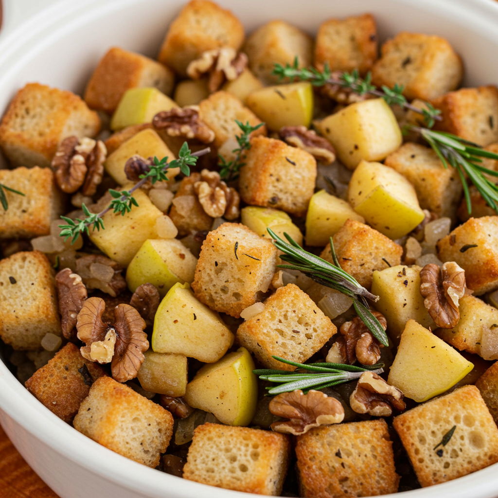 Apple and Walnut Stuffing