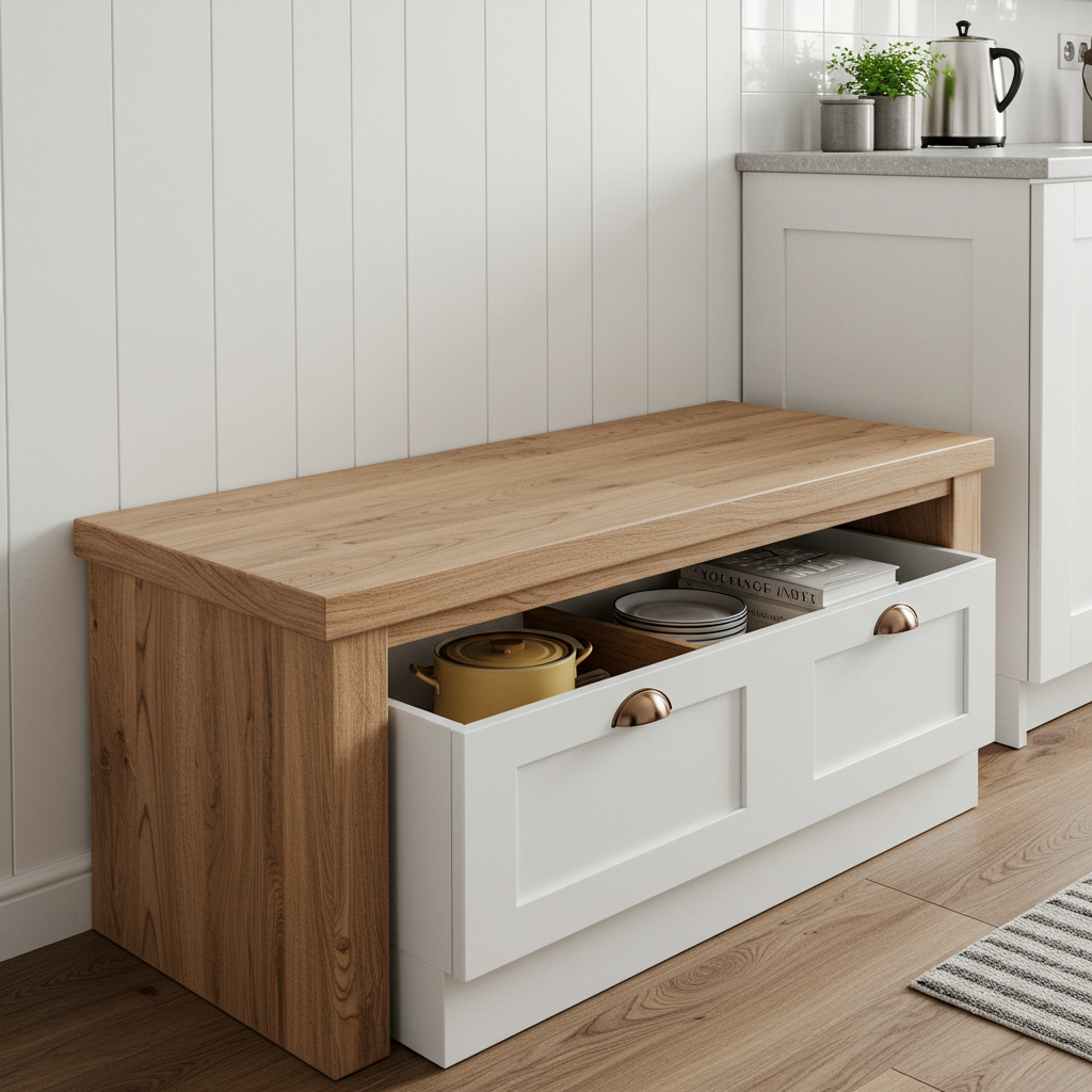Bench with Storage