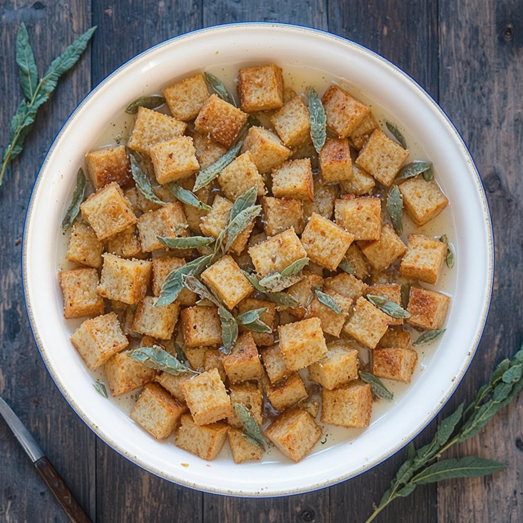 Brown Butter and Sage Stuffing
