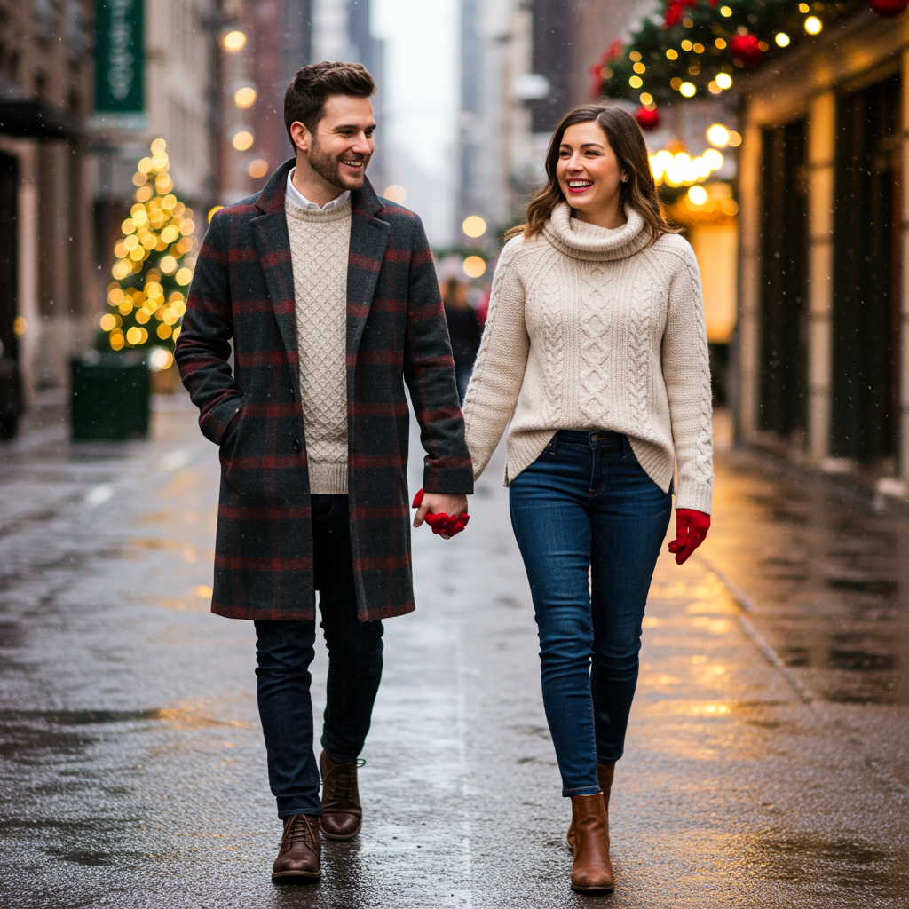 Classic Plaid and Cashmere Combo