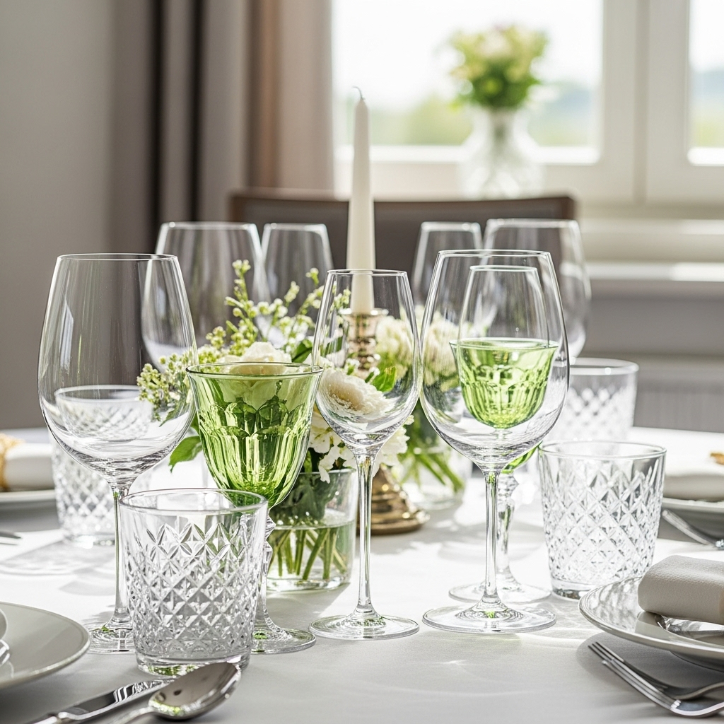 Clear or Light-Colored Glassware