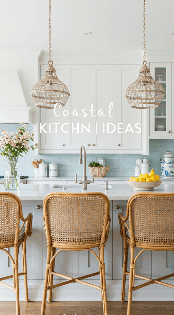 19 Coastal Kitchen Ideas to Brighten Up Your Space