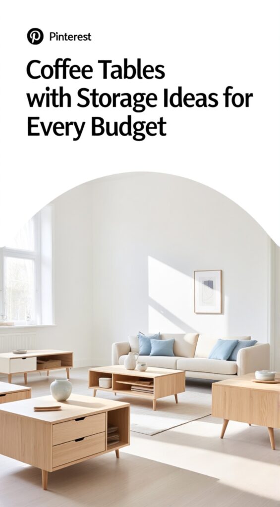 Top 18 Coffee Tables with Storage Ideas for Every Budget