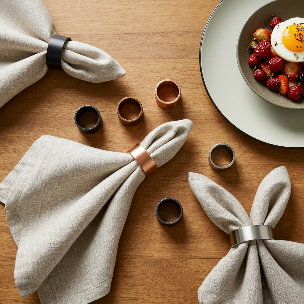 Compact Napkin Rings