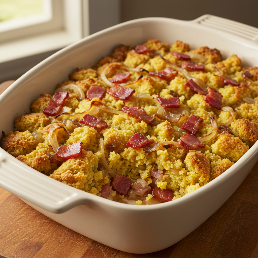 Cornbread and Bacon Stuffing