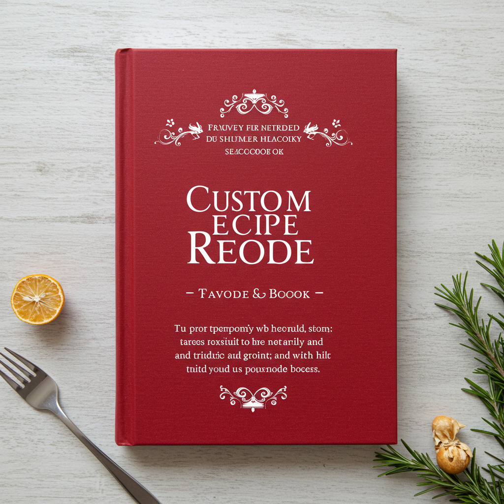 Custom Recipe Book