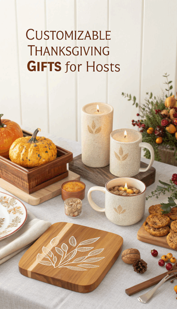 Customizable Thanksgiving Gifts for Hosts