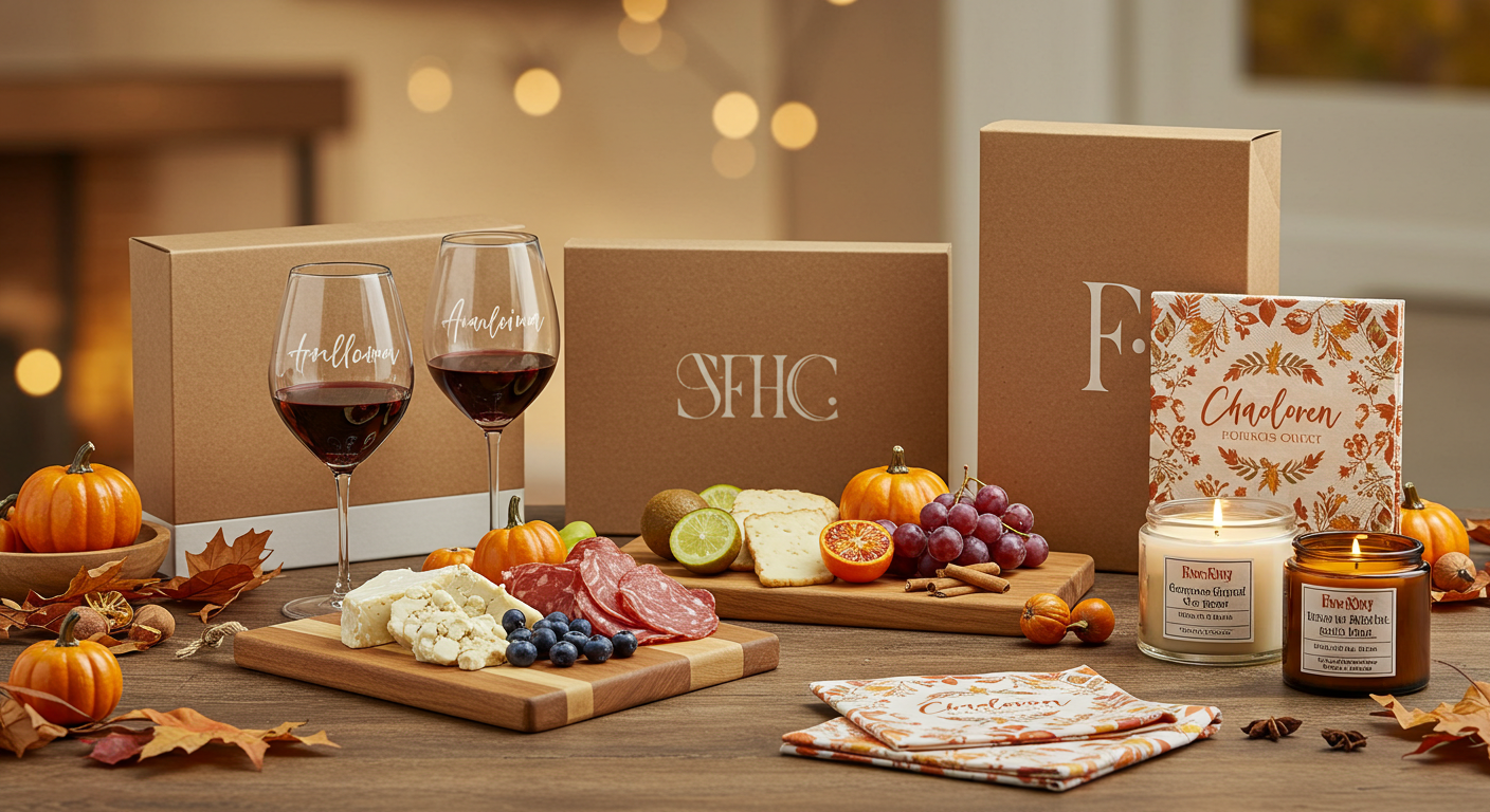Customizable Thanksgiving Gifts for Hosts