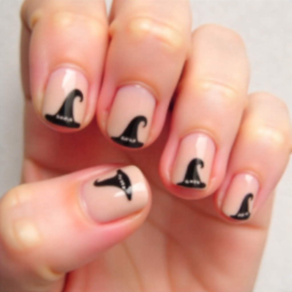 Cute Witch Hat Silhouettes