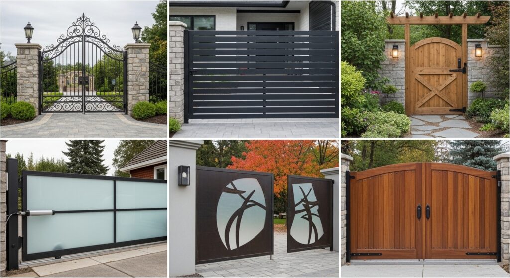 15 Driveway Gate Designs Ideas to Impress Your Neighbors - Home Vibe Expert